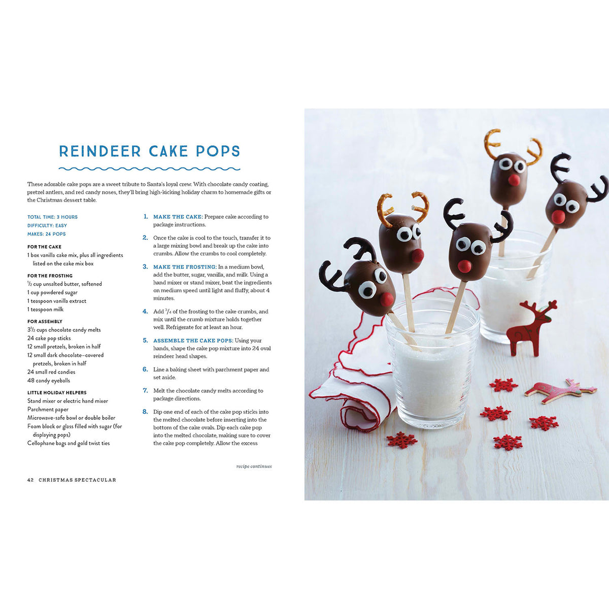 Christmas Spectacular Starring the Radio City Rockettes: Recipes and Crafts to Bring Home the Magic