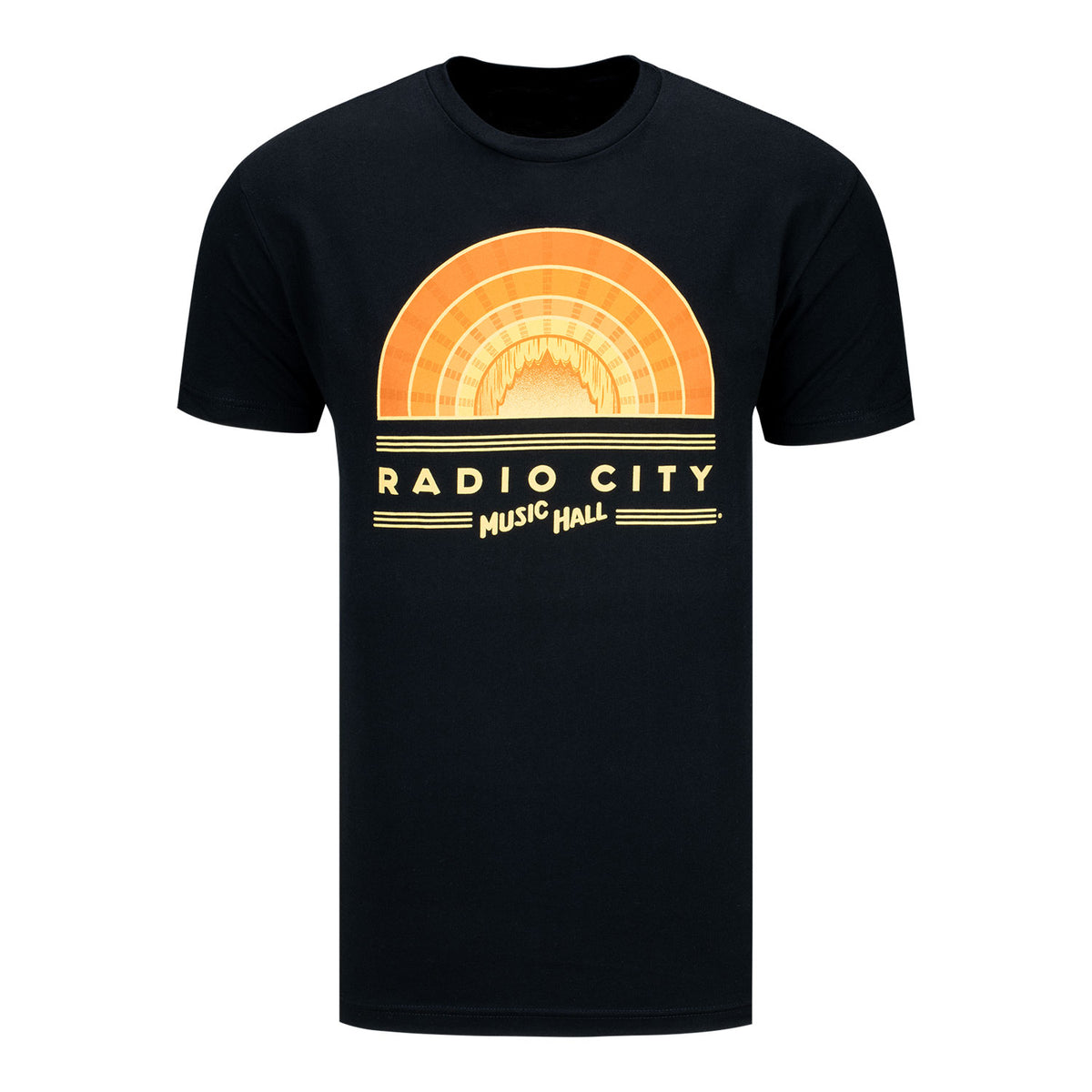 Radio City Music Hall Icon Stage Black Short Sleeve T-Shirt