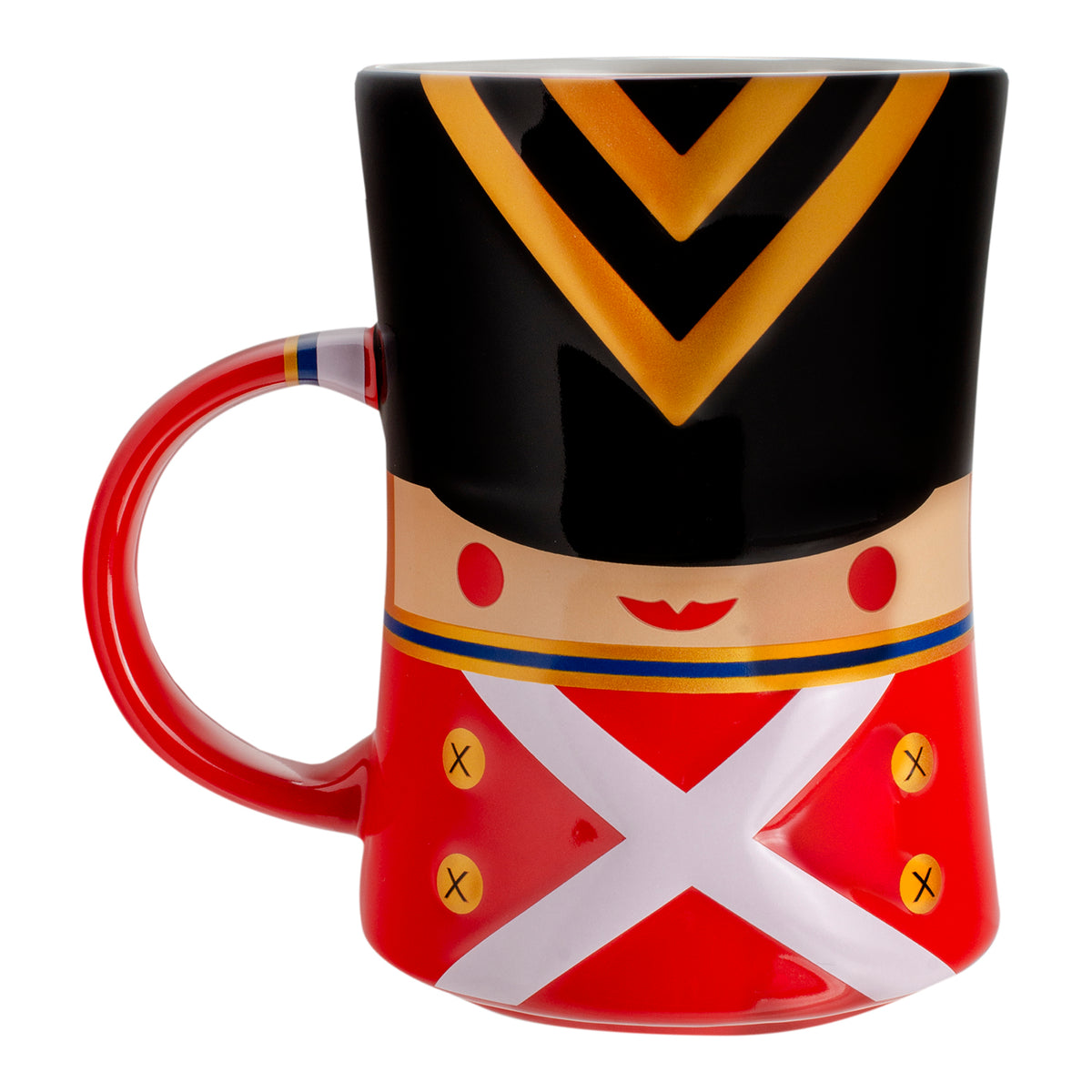 Radio City Rockettes Toy Soldier Red & White Christmas Mug