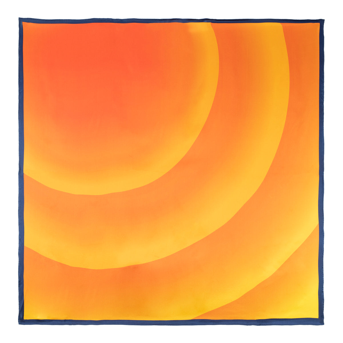 Radio City Music Hall Red & Orange Silk Neck Scarf
