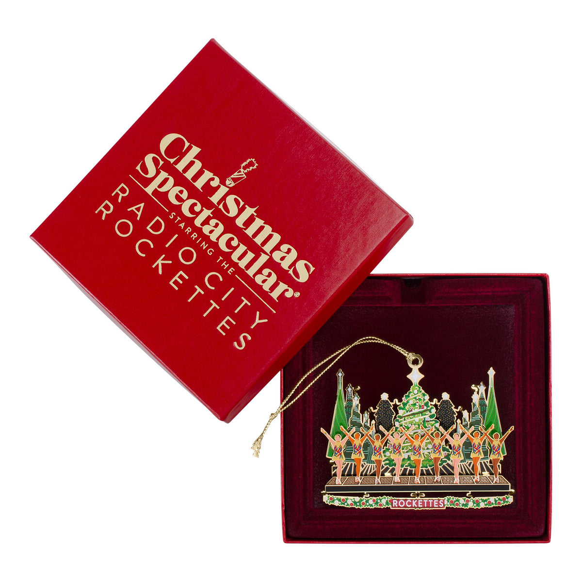 Christmas Spectacular Finale Metal Ornament