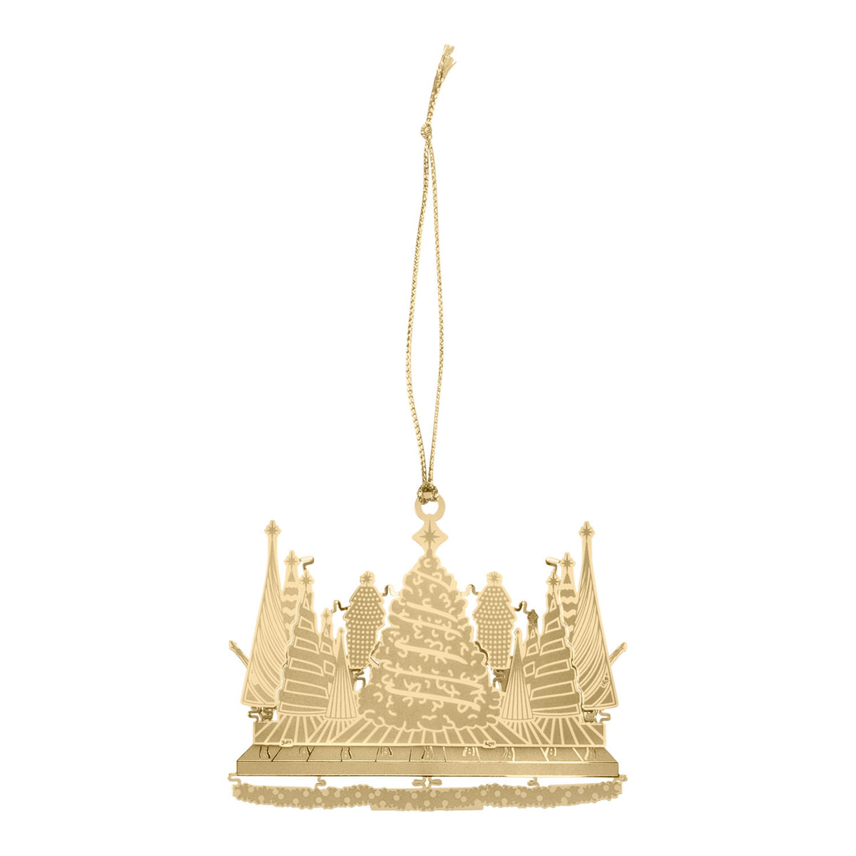 Christmas Spectacular Finale Metal Ornament