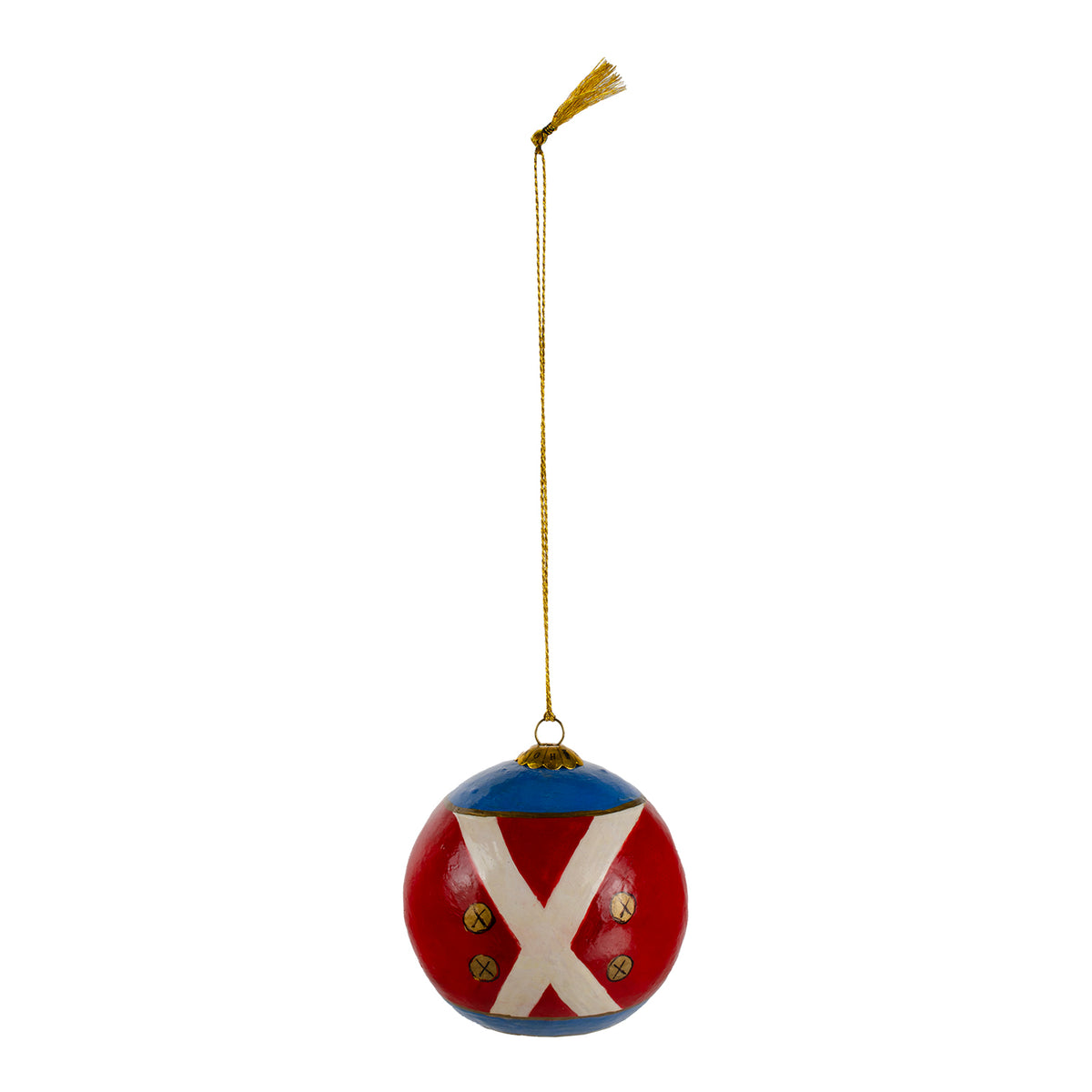 Christmas Spectacular Costumes Paper Mache Ornaments - Set of 3
