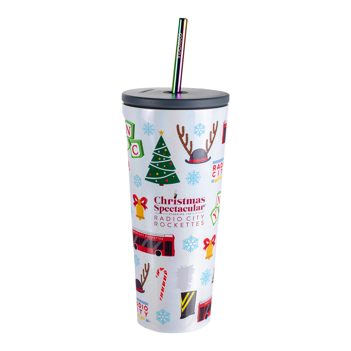 Christmas Spectacular Icons 24 oz. Tumbler