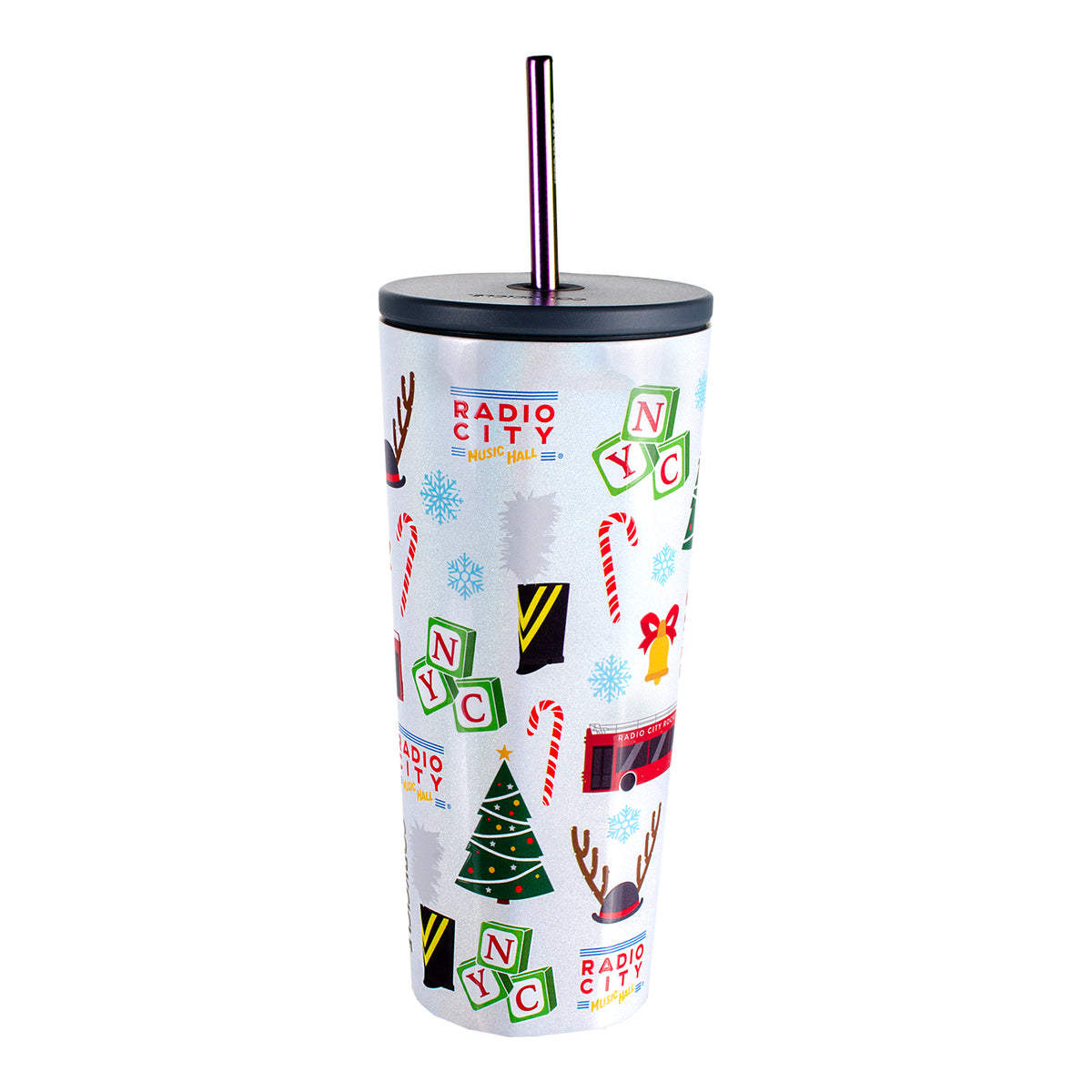 Christmas Spectacular Icons 24 oz. Tumbler