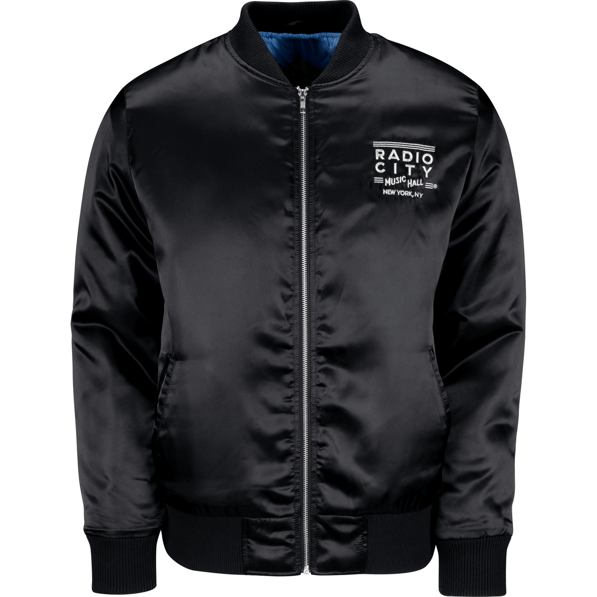 Radio City Rockettes Black Bomber Jacket