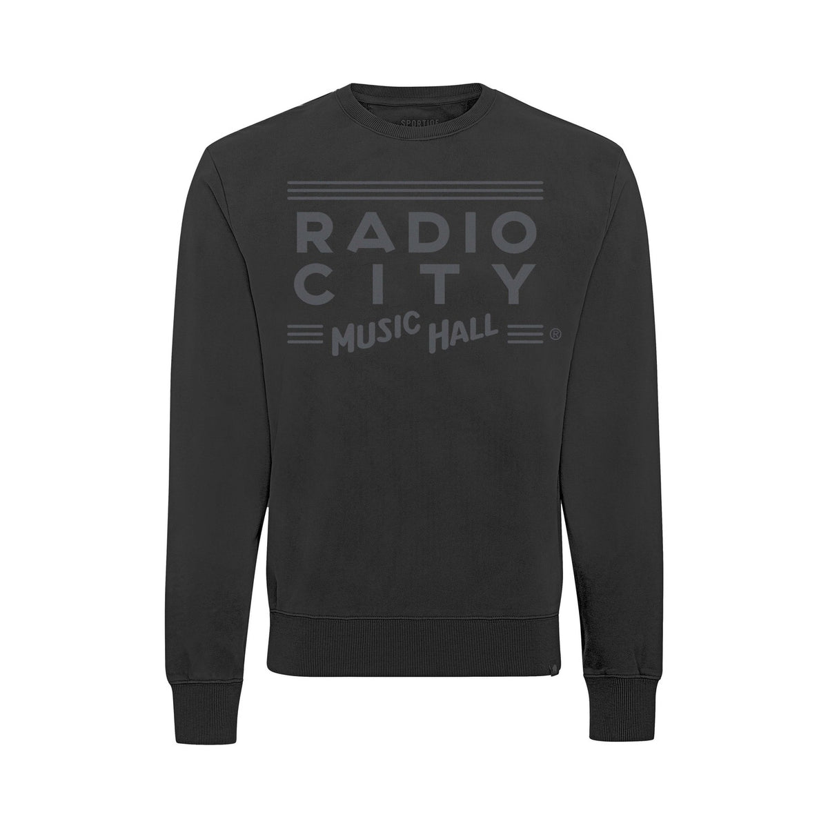 Radio City Music Hall Black Crewneck Sweatshirt