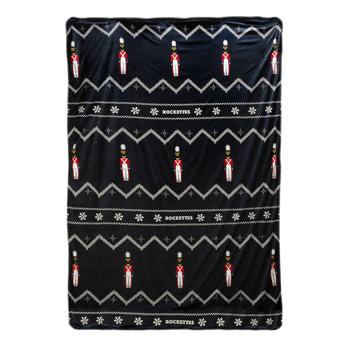 Rockettes Wooden Soldier Plush Blanket
