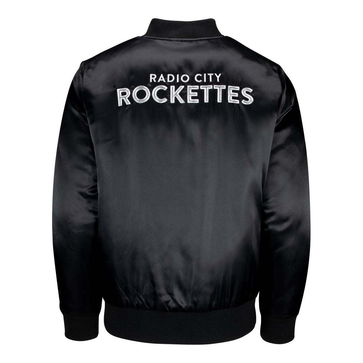 Radio City Rockettes Black Bomber Jacket