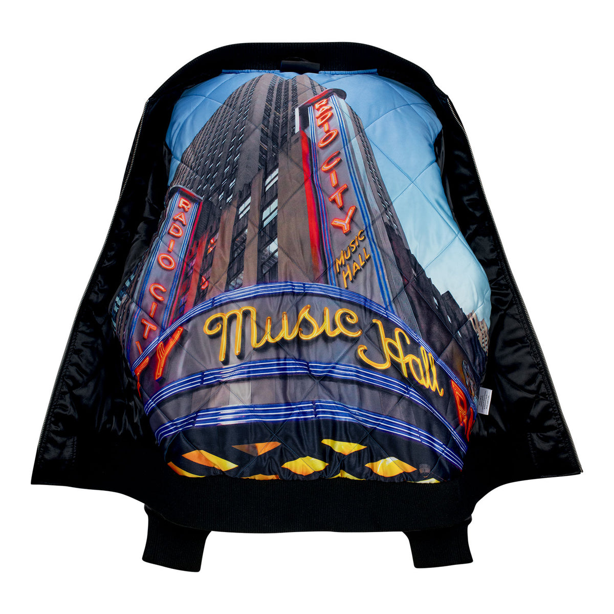 Radio City Rockettes Black Bomber Jacket