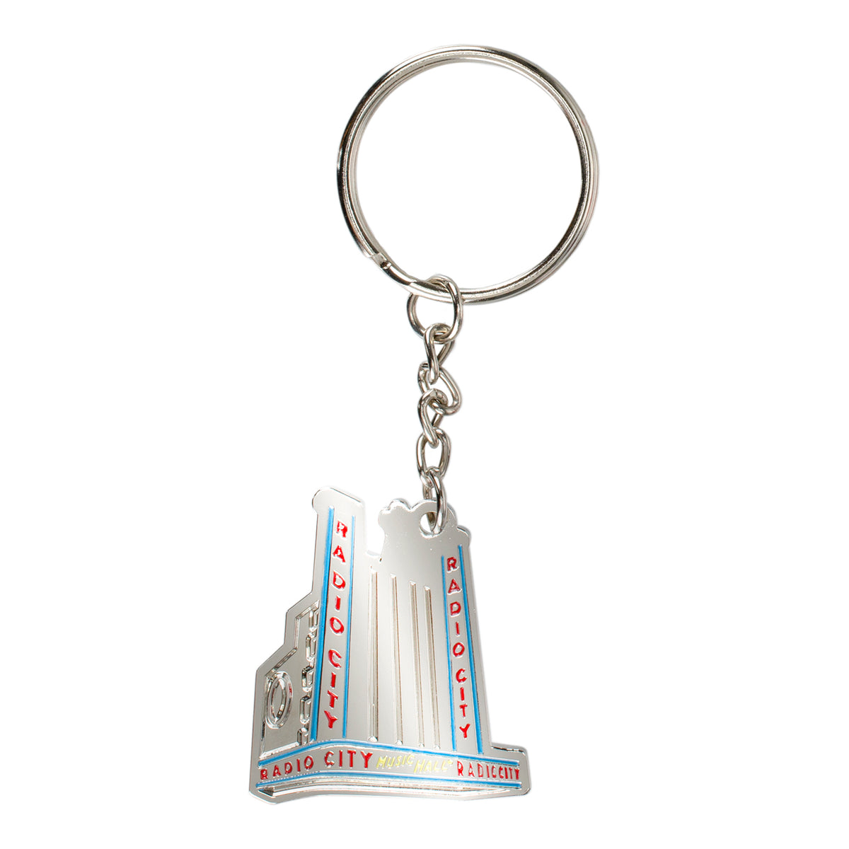 Radio City Music Hall Marquee Enamel Keychain - Radio City Christmas