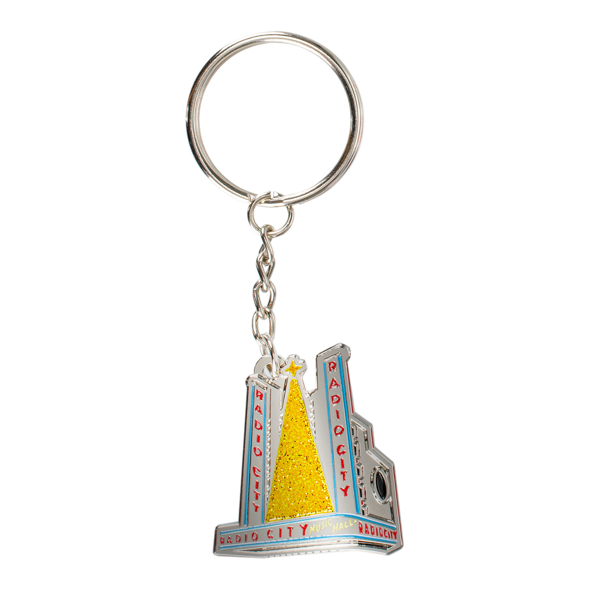 Radio City Music Hall Marquee Enamel Keychain