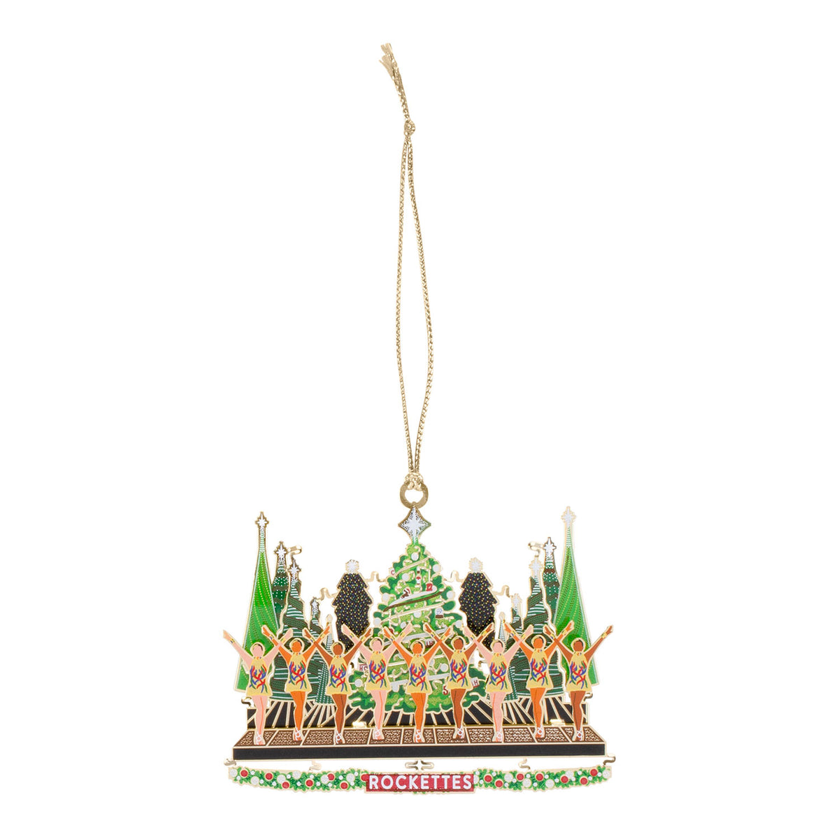 Christmas Spectacular Finale Metal Ornament