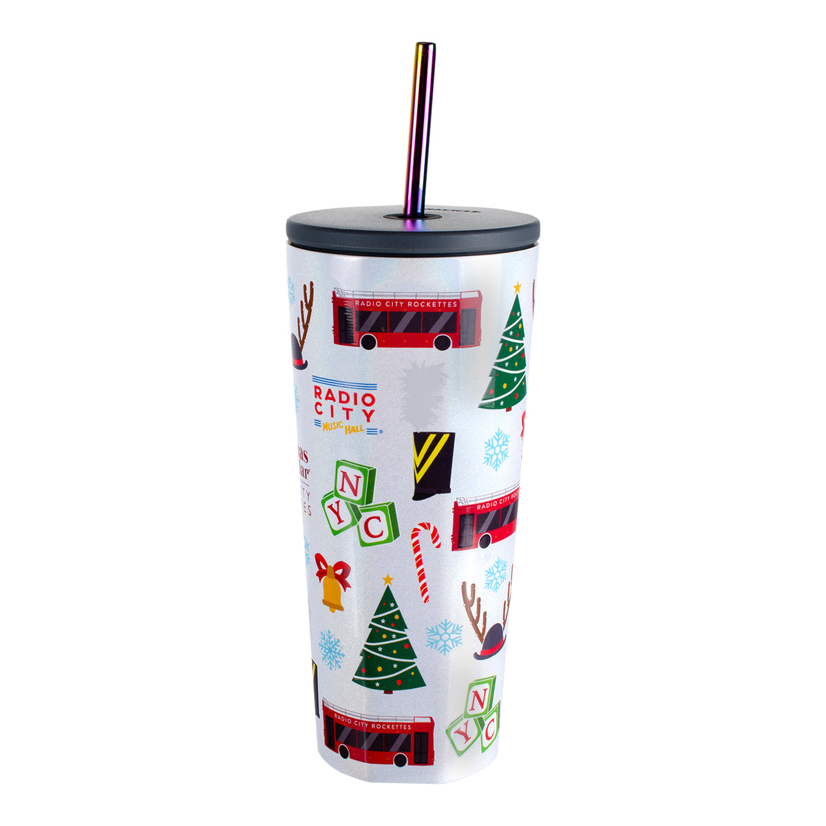 Christmas Spectacular Icons 24 oz. Tumbler