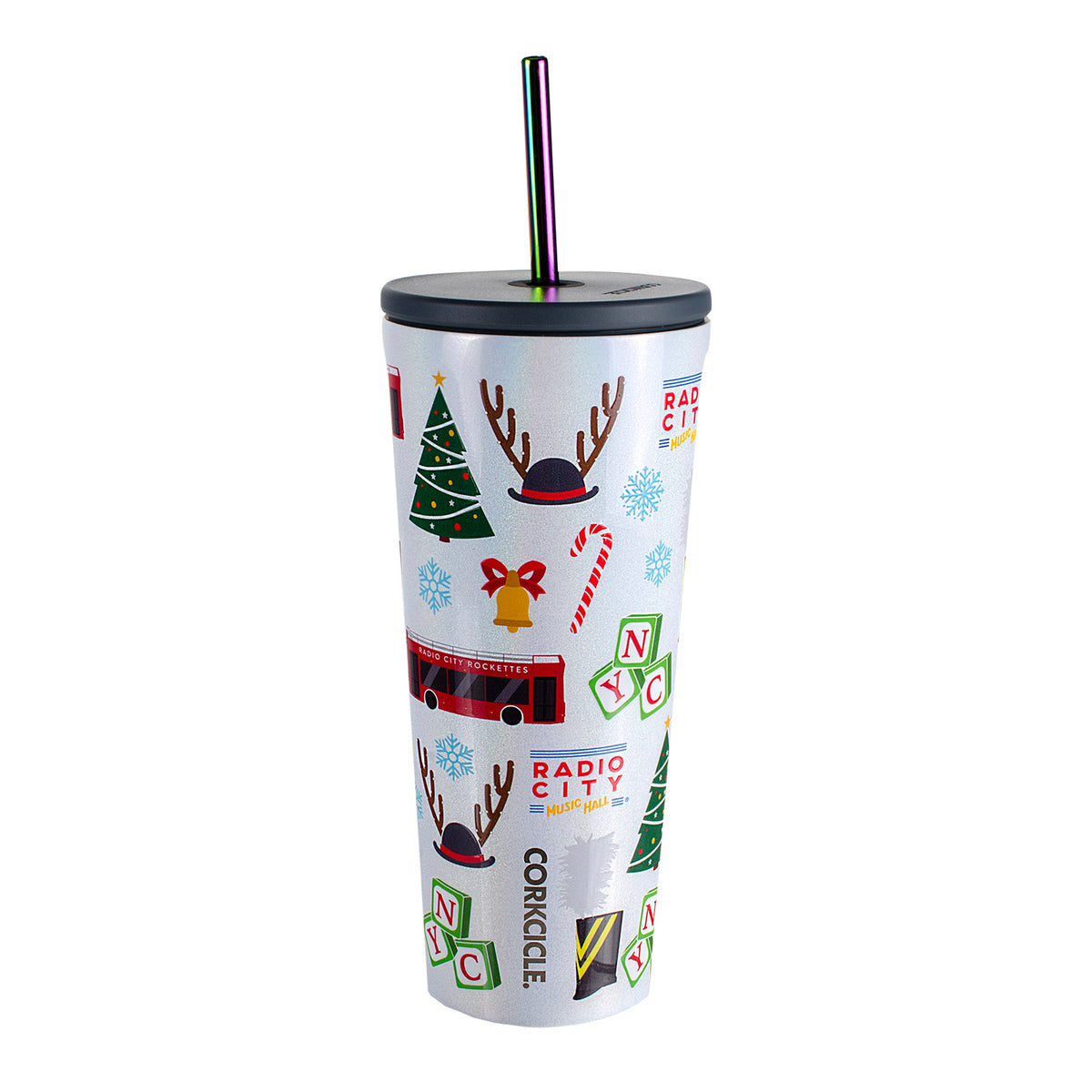 Christmas Spectacular Icons 24 oz. Tumbler