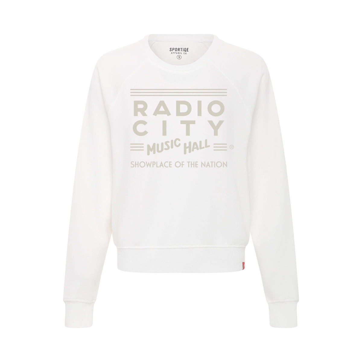 Radio City Music Hall Women&#39;s Cropped Crewneck Sweatshirt