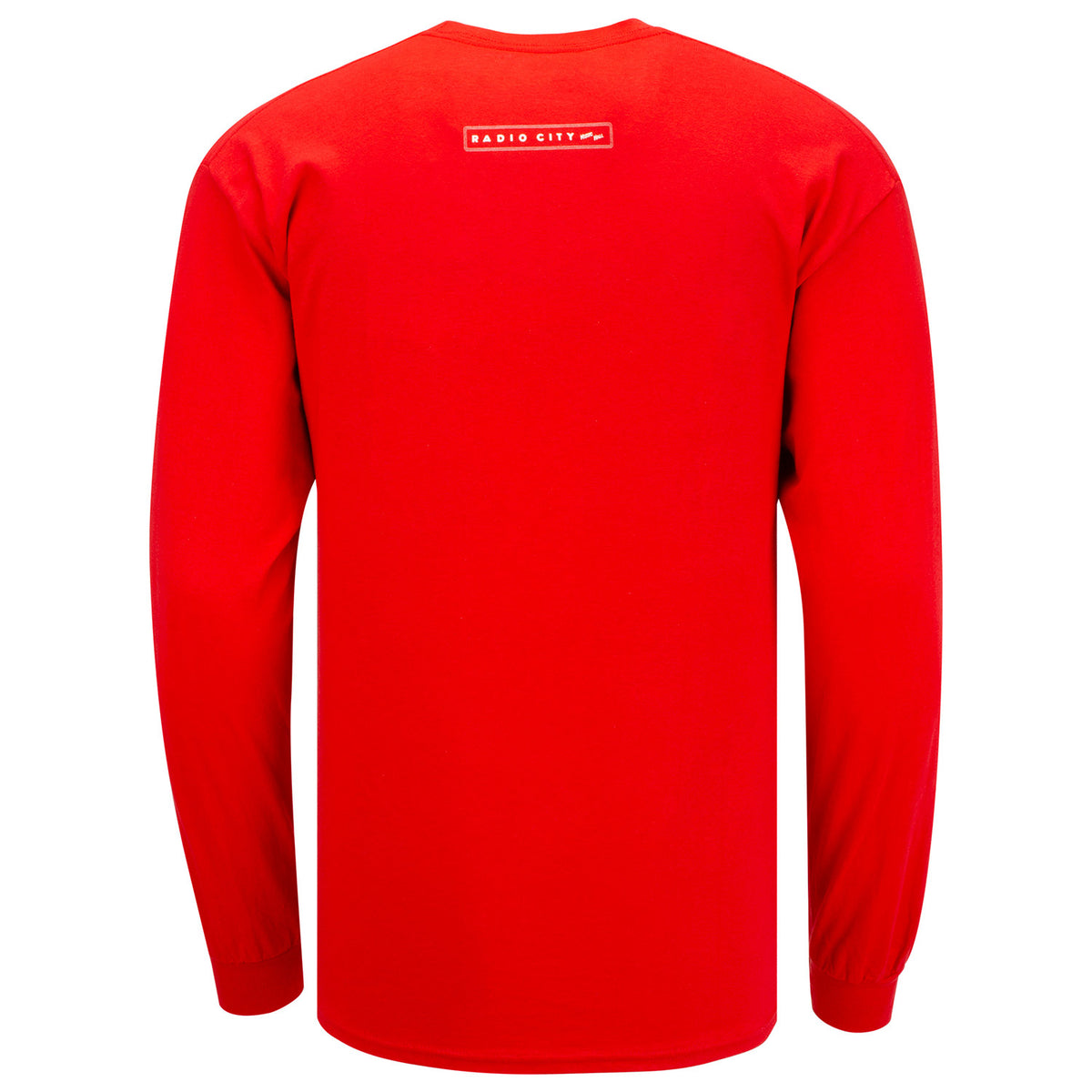 Parade of the Wooden Soldiers Long Sleeve Shirt In Red - Back View